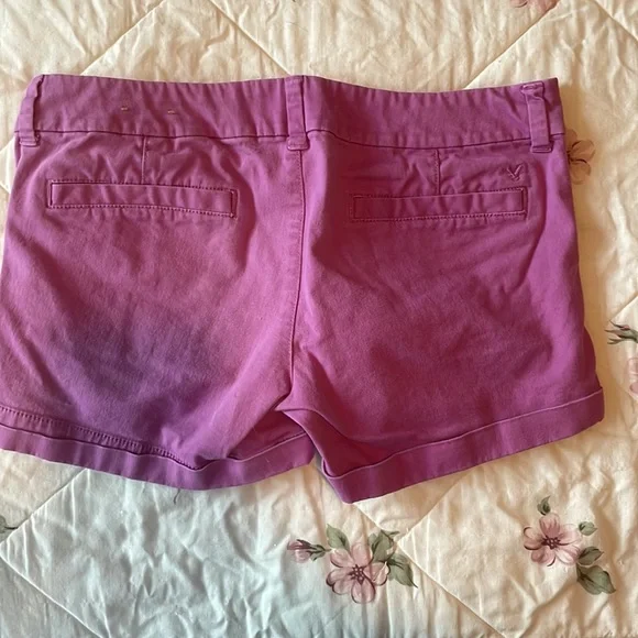 Violet American Eagle Shorts - Picture 2 of 2